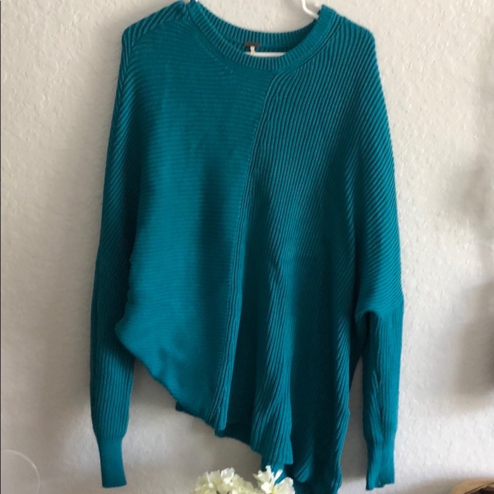 Free People Assymetrical Sweater